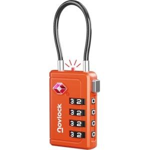 TSA Approved Unpickable Luggage Lock - Orange