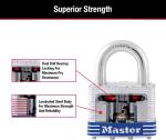 2-Pack Keyed Alike Outdoor Padlocks with Keys