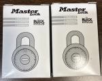 Master Lock 1525 Unpickable Combination Padlocks