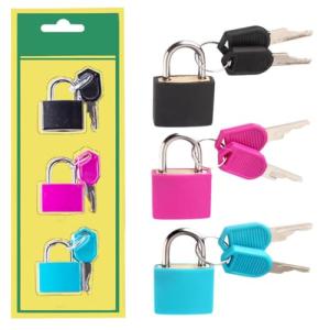 Multicolor Mini Key Locks for Luggage and Lockers
