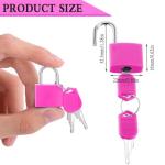 Multicolor Mini Key Locks for Luggage and Lockers