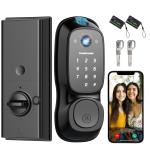 Smart Lock with Camera, Doorbell, and Fingerprint Entry
