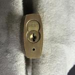 DORMAKABA 41B Brass Body Padlock with Steel Shackle