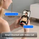 Smart Lock with Camera, Doorbell, and Fingerprint Entry