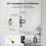 Smart Lock with Camera, Doorbell, and Fingerprint Entry