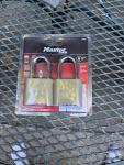 Master Lock Heavy Duty 4-Digit Outdoor Padlock 2-Pack