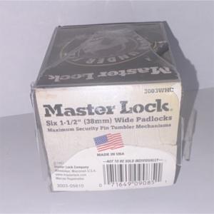 Master Lock Keyed Alike Padlocks - Set of 6