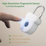Smart Fingerprint Padlock - Keyless, Fast, Reliable