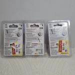 3-Pack Master Lock Combo Padlocks, Anti-Shim