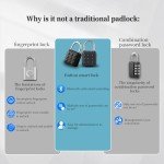 EASTDEER Bluetooth Smart Combination Padlock for Travel
