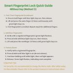 Smart Fingerprint Padlock - Keyless, Fast, Reliable