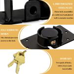 2 Pack Heavy Duty Keyed Alike Van Door Locks