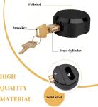 2 Pack Heavy Duty Keyed Alike Van Door Locks