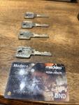 Medeco M3 Euro Cylinder Lock with 4 Keys