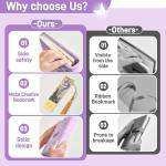 Targonixus A5 Lock Diary for Women - Purple Butterfly