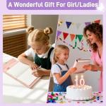 Targonixus A5 Lock Diary for Women - Purple Butterfly