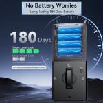 Fingerprint Keypad Deadbolt with Handle Set