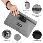 Waterproof Travel Pouch with Unpickable Lock