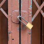 Keyed Padlocks with Keys - 4 Pack