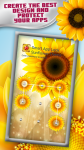 Sunflower-Themed Smart App Lock