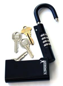 Kingsley Portable Resettable Key Safe Lockbox