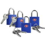 TSA Approved Unpickable Locks for Luggage - 4 Pack