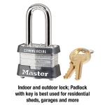 Master Lock 3KALF Outdoor Unpickable Padlock