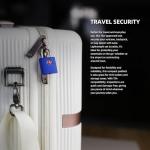 TSA Approved Unpickable Locks for Luggage - 4 Pack