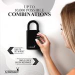Kingsley Portable Resettable Key Safe Lockbox