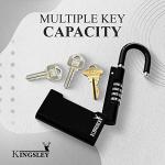 Kingsley Portable Resettable Key Safe Lockbox