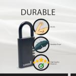 Kingsley Portable Resettable Key Safe Lockbox