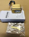 Schlage Brass Padlock with Removable Core 2" Shackle