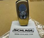 Schlage Brass Padlock with Removable Core 2" Shackle
