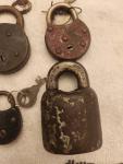 Set of 12 Vintage Padlocks with Working Keys