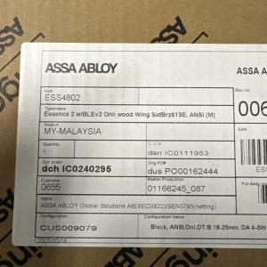 Assa Abloy Unpickable Door Lock