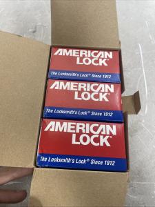 American Lock Purple Aluminum Safety Padlock Set of 6