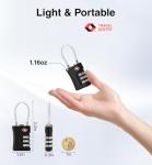 TSA Approved 3-Digit Combination Luggage Lock