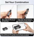 TSA Approved 3-Digit Combination Luggage Lock