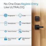 ULTRALOQ Fingerprint Smart Lock with Handle