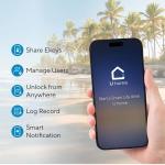ULTRALOQ Fingerprint Smart Lock with Handle