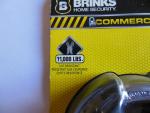 Brinks 80mm Stainless Steel Keyed Discus Lock