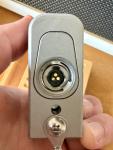 Medeco High Security Padlock - No Key Required