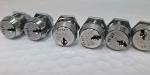 Set of 7 Medeco High Security Cam Lock Cylinders