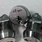 Set of 7 Medeco High Security Cam Lock Cylinders