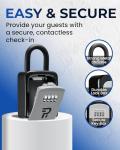 Outdoor Key Lock Box - Realtor Combination Hideaway
