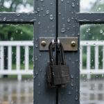 6 Pack Heavy Duty Waterproof Keyed Alike Padlocks