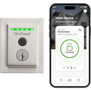 Kwikset Halo Touch Smart Lock - Satin Nickel