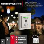 Kwikset Halo Touch Smart Lock - Satin Nickel