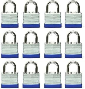 12 Pack of 40mm Keyed Alike Padlocks