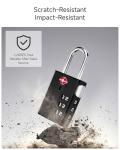 LUGGEX TSA Approved Combination Lock Set (4 Pack)